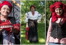 Як в Музеї львів’янок хусткували Як в Музеї львів’янок хусткували
