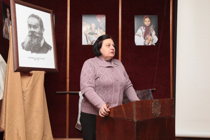 Директор Державного меморіального музею Михайла Грушевського у Львові Марія Магунь. 24 лютого 2018 р.