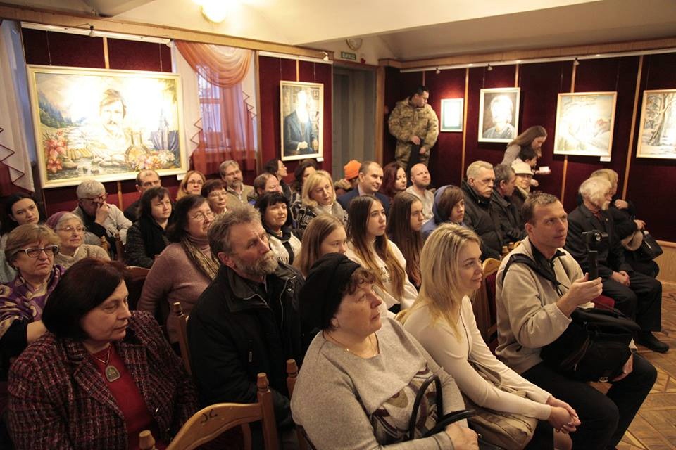 Відкриття виставки пам’яті Миколи Горди у Львівському музеї Грушевського, 2019 р.