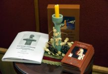 У музеї відбулася презентація виставки «Сакральні мотиви творчості Георгія Косміаді» Презентація виставки «Сакральні мотиви творчості Георгія Косміаді»