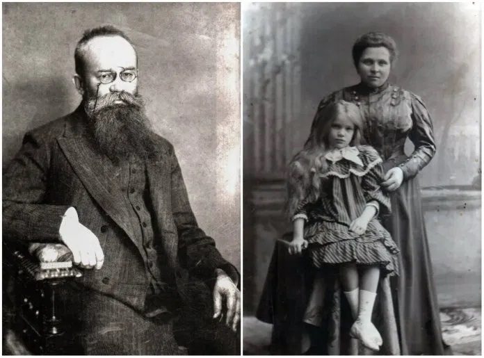 Родина Грушевських та вишиванка